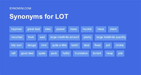 jackpot synonym|a lot synonym.
